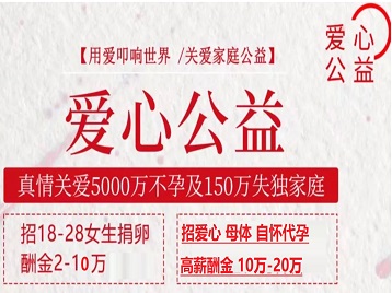 亳州市捐卵助孕生子 爱心志愿者招募